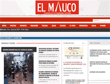 Tablet Screenshot of elmauco.cl